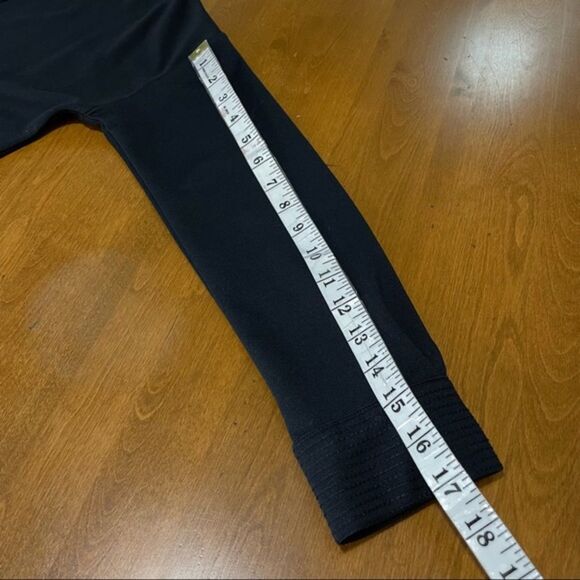 Soft Surroundings Women’s Blue V Neck Long Sleeve Point Collar Knit‎ Blouse PXS - Picture 11 of 12